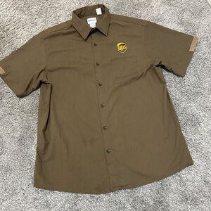 Vintage UPS Wearguard shirt men Large